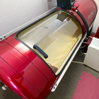 酸素カプセルの施術イメージ